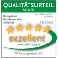 Qualitätsurteil "Excellent": FP Finanzpartner AG